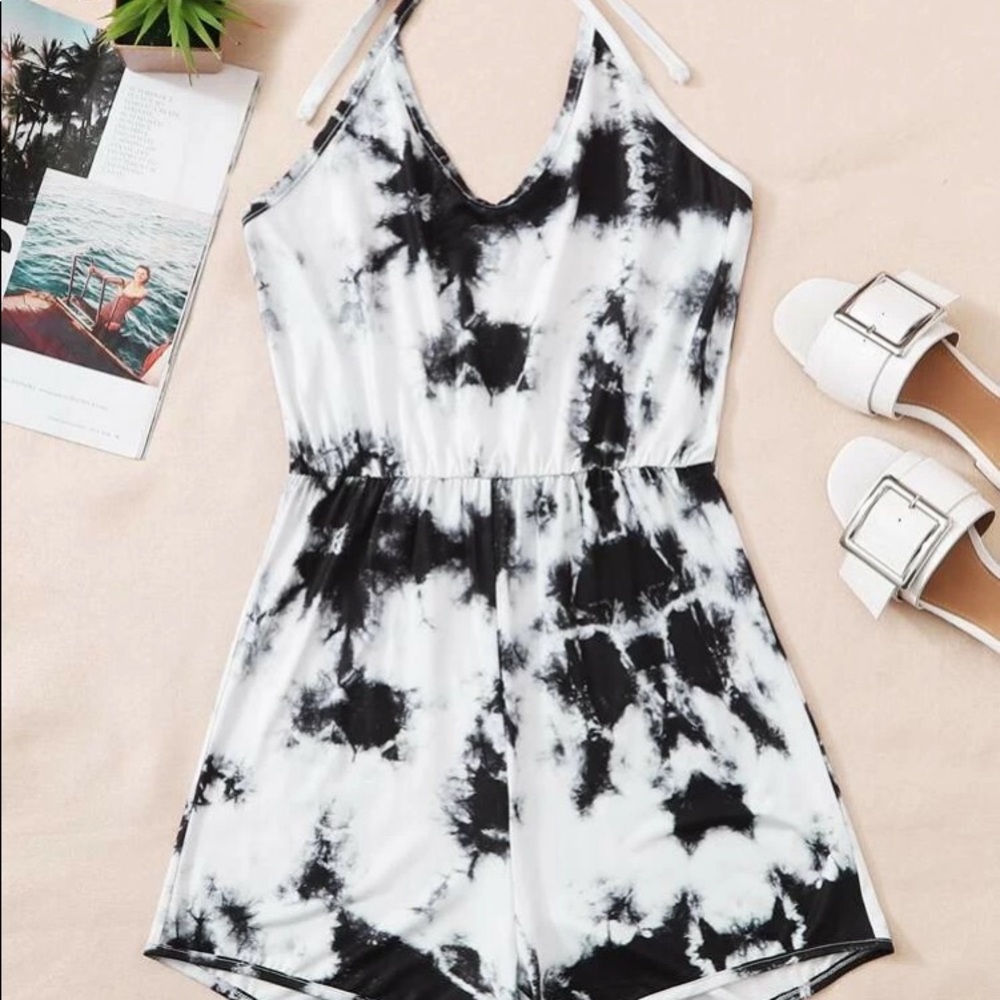 Tie dye romper